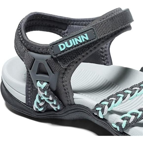 UBFEN Womens Hiking Sandals Sport Adjustable Strap Arch Support Beach Shoes - Picture 4 of 7